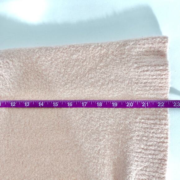 Express | Soft Pink Wool-Blend V-Neck Stretch Cozy Sweater - Women’s Small - Picture 11 of 11